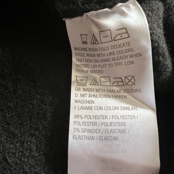 ALL WORTHY Hunter McGrady Button Front Cardigan in Black Size Small - Picture 8 of 8